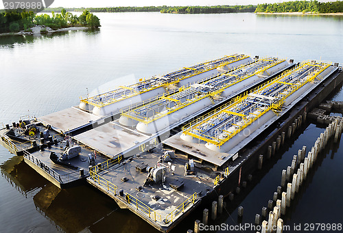 Image of Oil product tanker barges