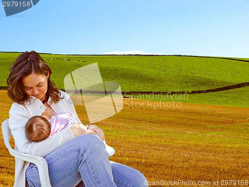 Image of Breastfeeding mum