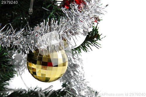 Image of christmas decoration (old glass ball )