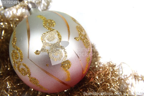 Image of christmas decoration (old glass ball )