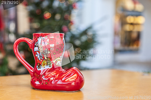 Image of German Wine Christmas Cup in Shape of a Boot