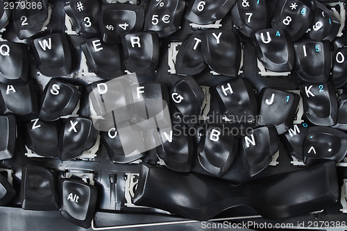 Image of Burned keyboard