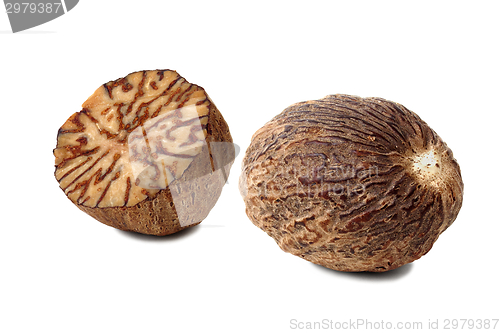 Image of Nutmeg on white