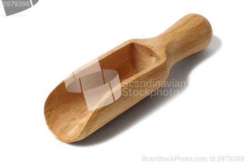Image of Wooden scoop