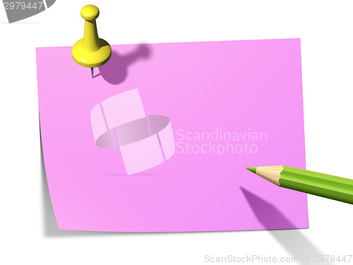 Image of sticky paper