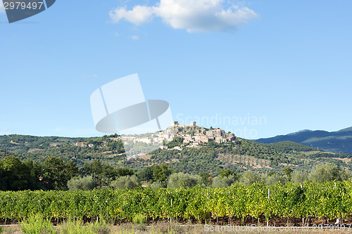 Image of View to Montemassi Tuscany