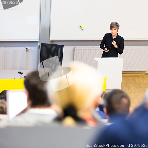 Image of Lecture at university.