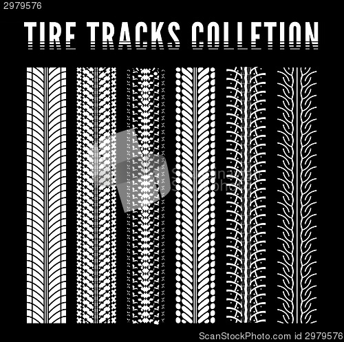 Image of Tire track collection