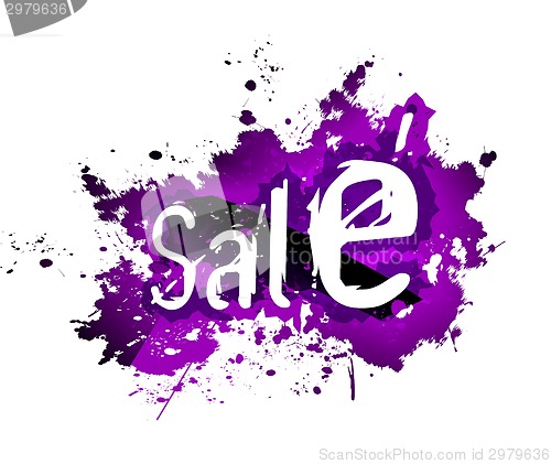 Image of Sale grunge background