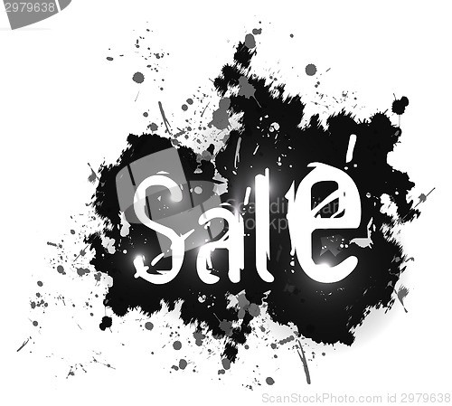 Image of Sale grunge background
