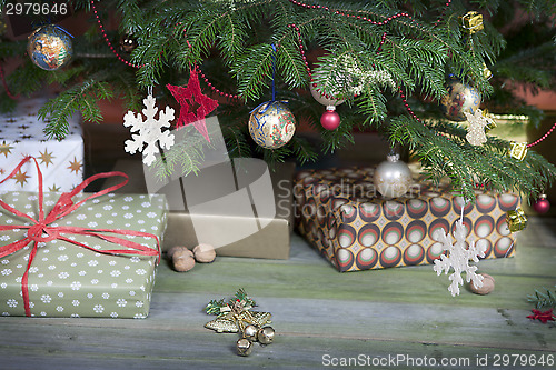 Image of christmas gifts vintage