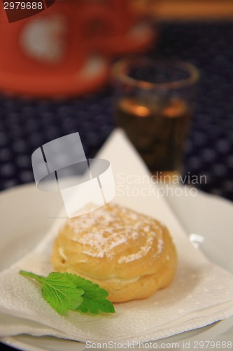 Image of traditional czech vanilla dessert