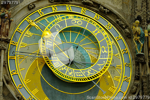 Image of Astronomical clock in Prague 