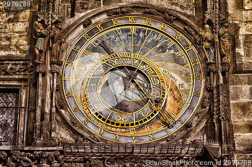 Image of Astronomical clock in Prague