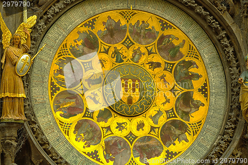 Image of Astronomical clock in Prague 