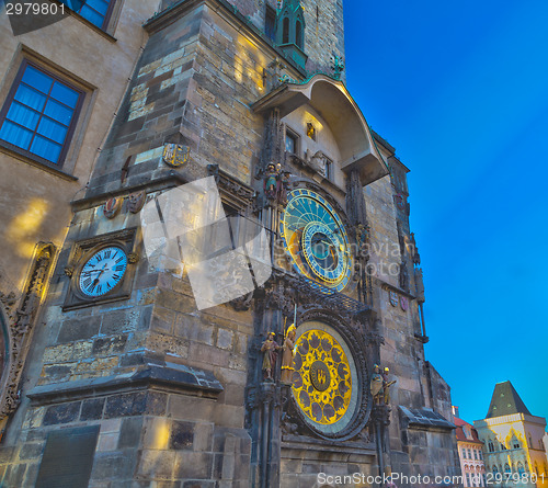 Image of Astronomical clock in Prague