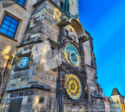 Image of Astronomical clock in Prague