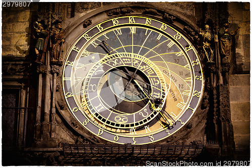 Image of Astronomical clock in Prague