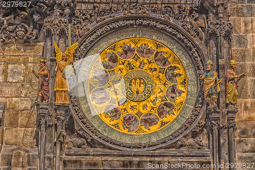 Image of Astronomical clock in Prague