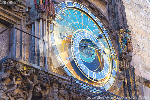 Image of Astronomical clock in Prague