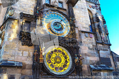 Image of Astronomical clock in Prague