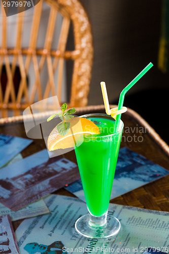 Image of Alcoholic cocktail 