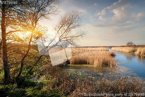 Image of Autumn and river