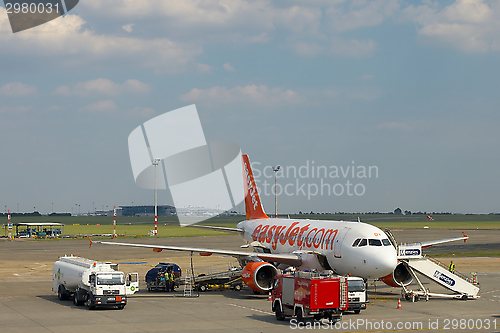 Image of Plane taxiing