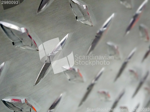 Image of closeup of diamond plate details