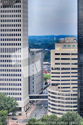 Image of Skyscraper buildings in Charlotte NC