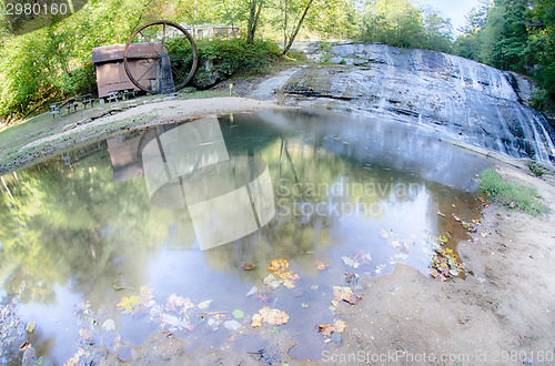 Image of moravian falls park in north carolina mountains