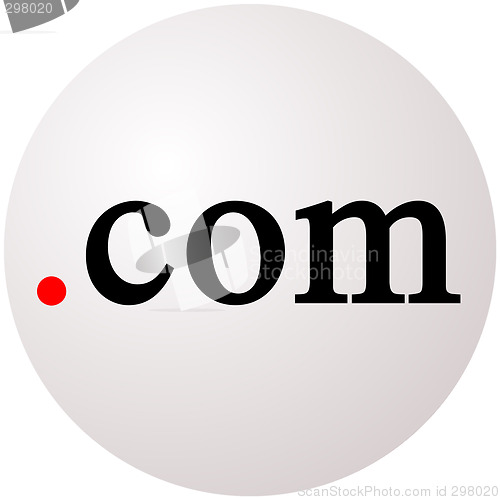 Image of dot com sphere