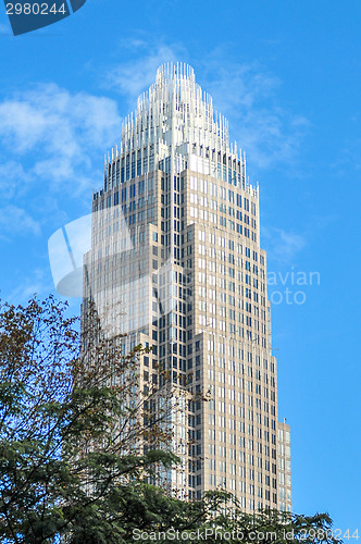 Image of Skyscraper buildings in Charlotte NC