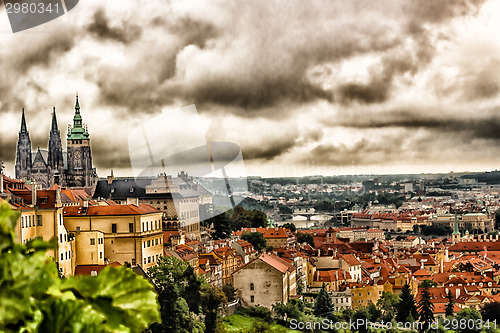 Image of Fog and Roofs of Prague