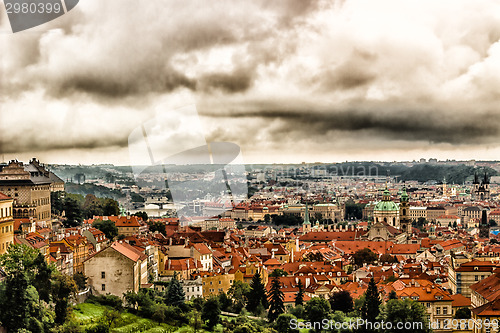 Image of Fog and Roofs of Prague