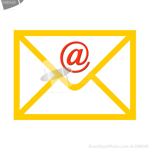 Image of Envelope with email symbol