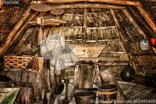 Image of Marsh Plants Huts 