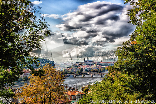 Image of Fog and Roofs of Prague