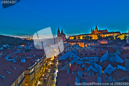 Image of Castle and St. Nicholas church