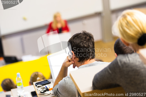 Image of Lecture at university.