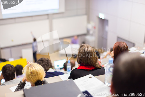 Image of Lecture at university.