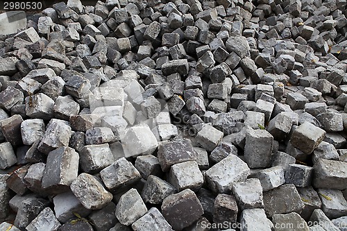 Image of old cobblestone