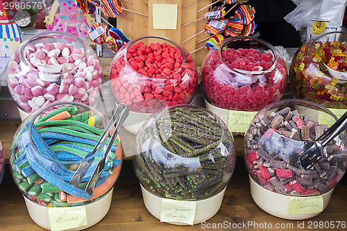 Image of Assortment of colorful candies