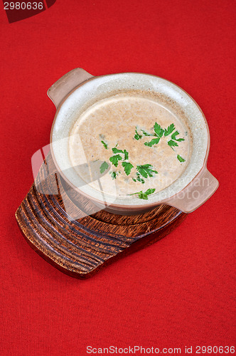 Image of Mushroom cream  soup