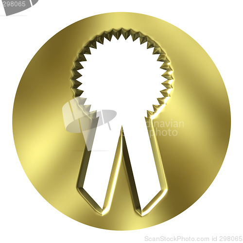 Image of Golden Award Ribbon