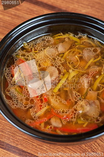 Image of Fresh vegetable soup