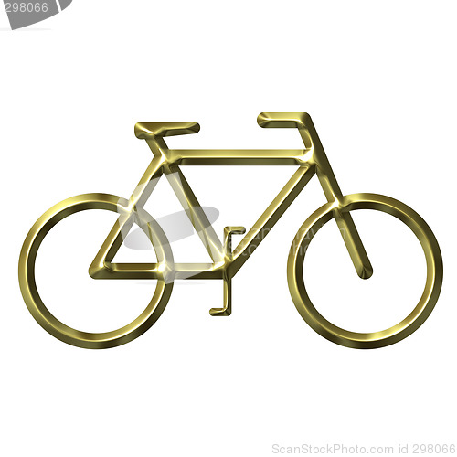 Image of Golden Bicycle