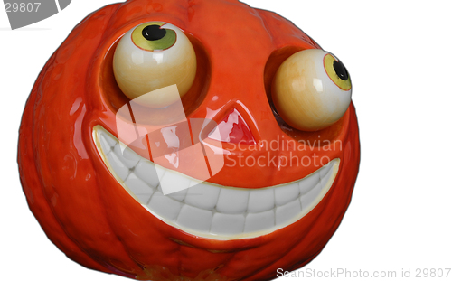 Image of ceramic pumpkin