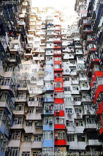 Image of Old apartments in Hong Kong