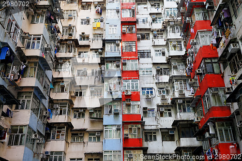 Image of Old apartments in Hong Kong